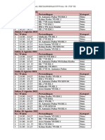 Jadwal Pertandingan Futsal CR Cup Vii Terbaru