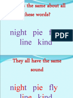 Words Using Igh Sounds