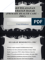 Konsep Pelayanan Kesehatan Primer-PHC (2022-2023)