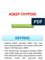 Askep Typoid