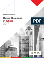 An Introduction To Doing Business in China 2017 - NoRestriction