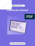 Compiler Design: Detailed Course Syllabus
