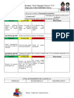 Evaluacion Estrategia de Habilidades Basicas