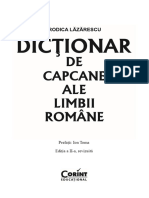 Dictionar de Capcane Ale Limbii Romane - Rodica Lazarescu