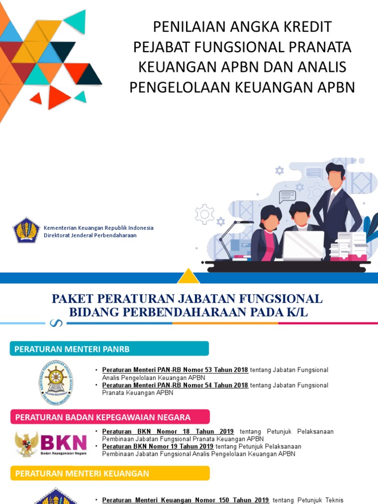 Penilaian Angka Kredit JF APK Dan PK APBN 20012021 PDF