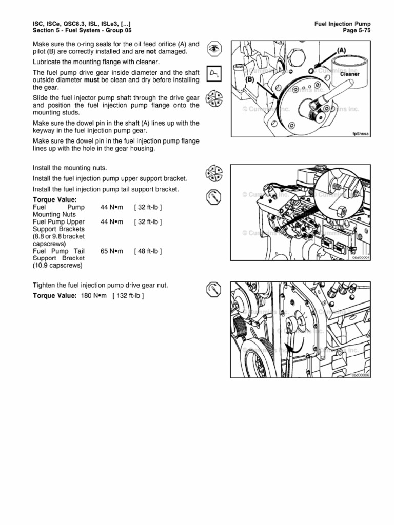 Cummins 8 3 8 9 fuel pump pdf
