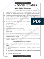 Tenth Social Studies: India: Relief Features
