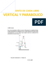 Caida Libre y Movimiento Parabolico