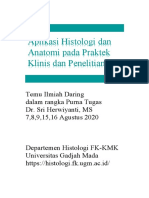 Aplikasi Histologi Dan Anatomi Pada Praktek Klinis Dan Penelitian