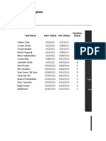 ProjectManager Template Project Timeline Excel ND