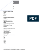 Unit Test 14 Answer Key: A Circle The Correct Words