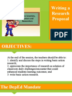 Action Research Powerpoint Presentation