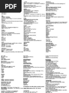 IV Solutions Reference Chart (uses & effects)