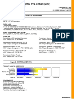 MEK Chemwatch GHS SDS in Indonesian 1193