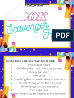 Book Scavenger Hunt