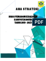 Renstra Dinas Pemadam Kebakaran Kab - Bogor