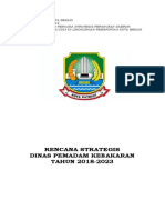 Renstra Damkar Kota Bekasi
