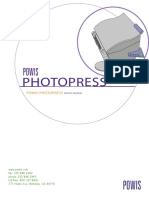 Powis Photopress ServiceManual VB