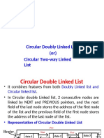 6 Circular Doubly Linked List