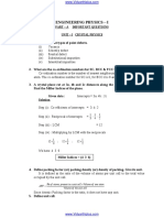 PH6151 Part A 2 Marks With Answer