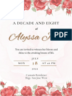 Alyssa Jade Alyssa Jade: A Decade and Eight