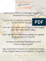 Prachi Mayekar Transformation Affirmations