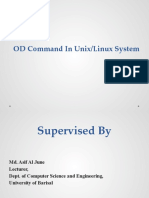 Unix Command OD