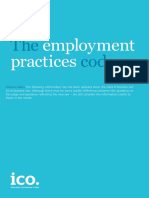 The Employment Practices Code