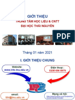 Giới thiệu TTHL ĐHNL 2021