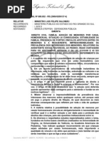 Jurisprudencia sobre adoção por homossexuais