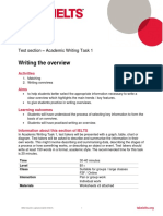 Writing The Overview: Test Section - Academic Writing Task 1