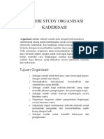 Materi Study Organisasi