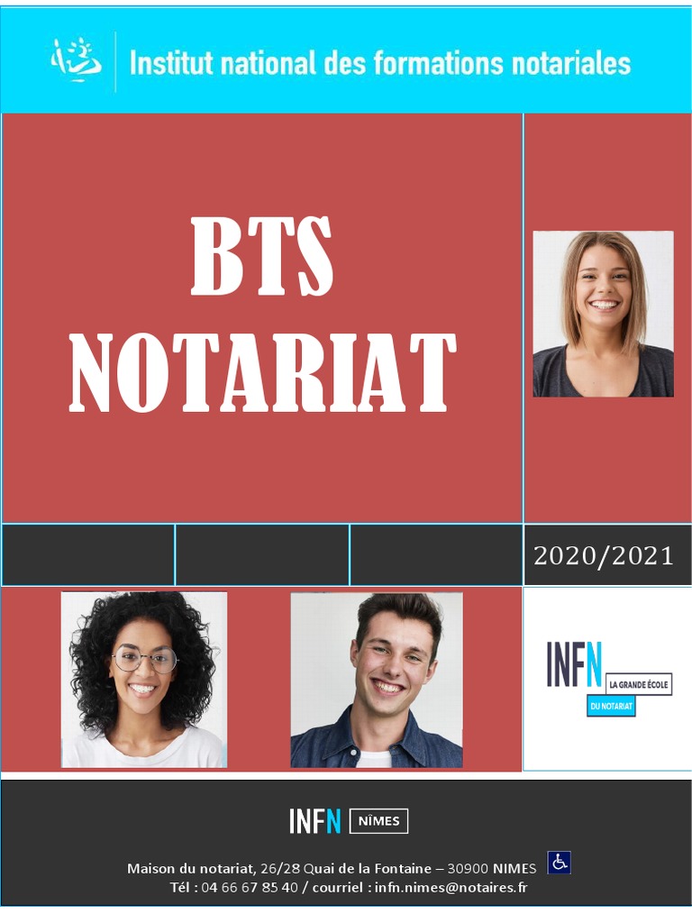 BTS Notariat à l'INFN Nîmes 2020/2021 | PDF | Environnement naturel ...