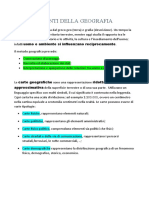 Schema Gli strumentidella geografia