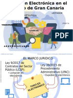 Licitación electrónica en el Cabildo de Gran Canaria: certificado digital, firma electrónica y portal