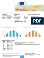 Performance of Grid-Connected PV: PVGIS-5 Estimates of Solar Electricity Generation