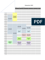 Mi Horario 2022 Materias