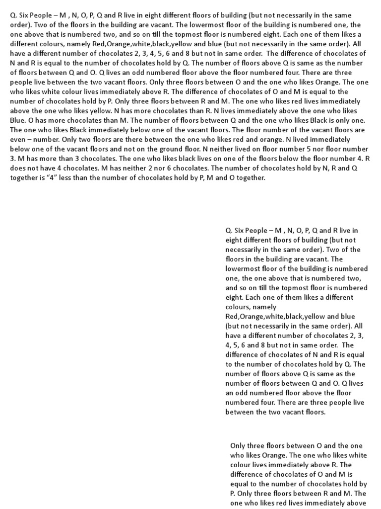 Flat Based Puzzle PDF Food Ingredients Motor Vehicle