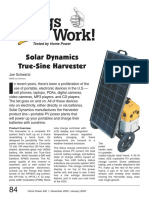 Solar Dynamics True-Sine Harvester: Tested by Home Power