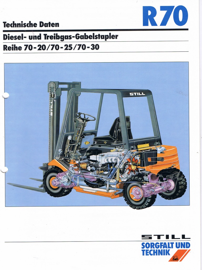 Technische Daten Still R70 | PDF