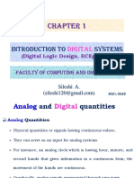 Chapter 1 Introduction To Digital Systems