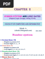 Chapter 2 Number Systems and Logic Gate