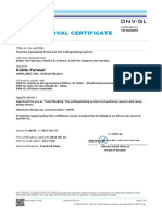Type Approval Certificate: Kidde-Fenwal