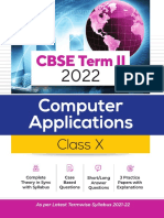 Arihant Class 10 Term 2 Computer Applications 2022