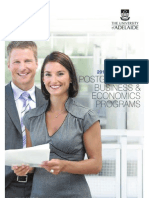 2012 Postgraduate Business & Economics Quick Guide