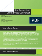 Power Factor Correction Using Boost Converter