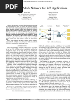 Lora-Based Mesh Network For Iot Applications: Heon Huh Jeong Yeol Kim