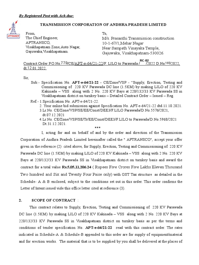 Registered Post Charges India