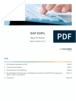 SAP - EHPs