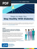 Stay Healthy With Diabetes: Steps To Help You